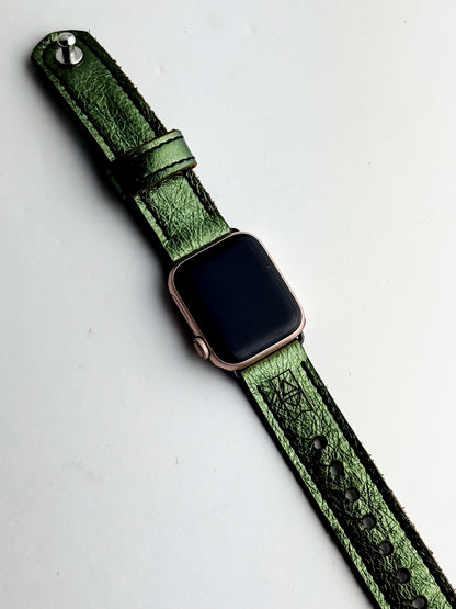 Midnight in Paris Collection | Apple Watch Band | Emerald