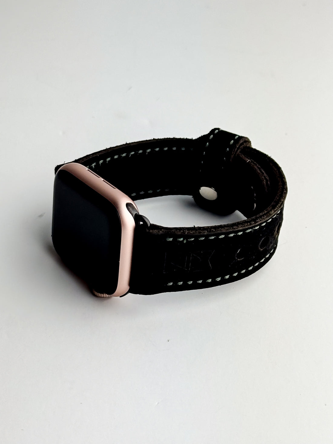 Midnight in Paris Collection | Apple Watch Band | Noir Suede