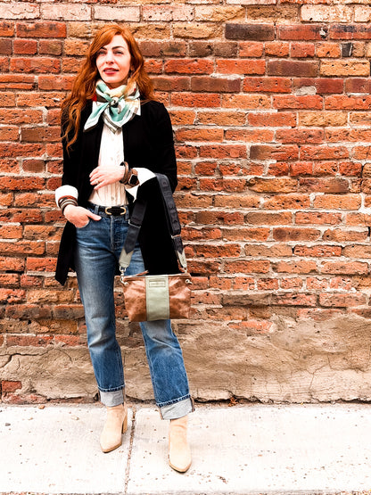 Turning Season Collection | Tourist Crossbody | Clay + Sage