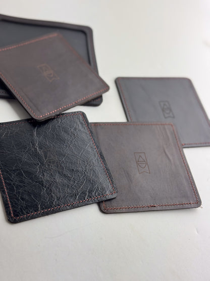 Home Collection | Leather Coasters| Various