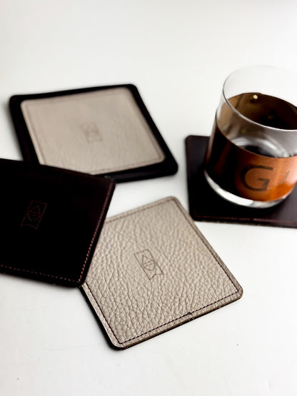 Home Collection | Leather Coasters| Various