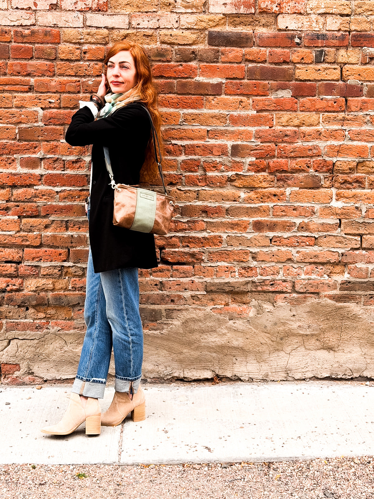 Turning Season Collection | Tourist Crossbody | Clay + Sage