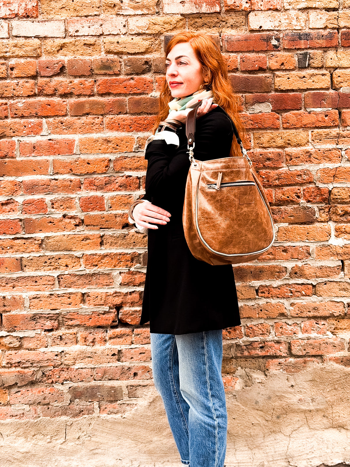 Turning Season Collection | Esther Shoulder Tote | Clay + Sage