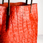 Market Tote Tuesday | Orange Croc