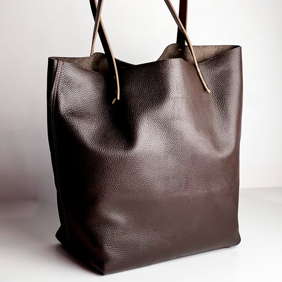 Market Tote Tuesday | Brown Pebble