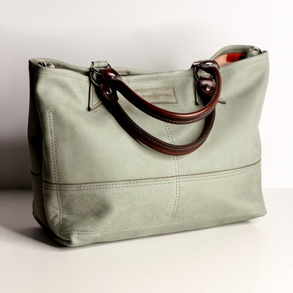 Turning Season Collection | Nellie Satchel + Crossbody | Sage