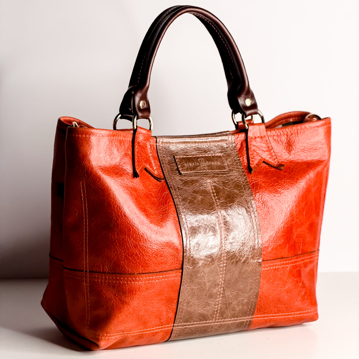 Turning Season Collection | Nellie Satchel + Crossbody | Terracotta + Clay