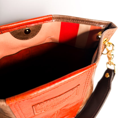 Turning Season Collection | Tivoli Shoulder Tote | Clay + Terracotta