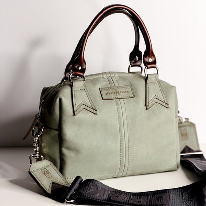 Turning Season Collection | Dolly Satchel + Crossbody | Sage