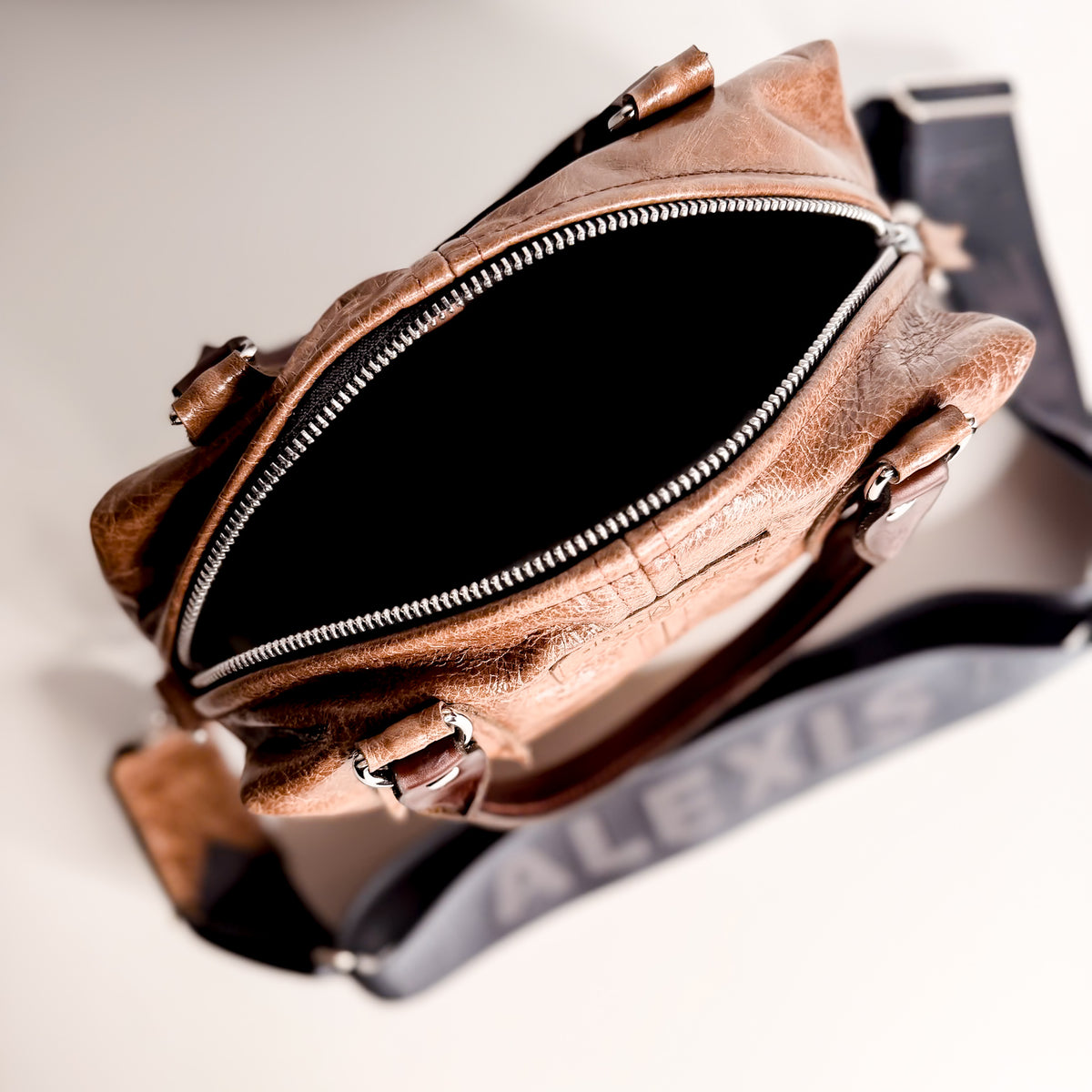 Turning Season Collection | Dolly Satchel + Crossbody | Clay