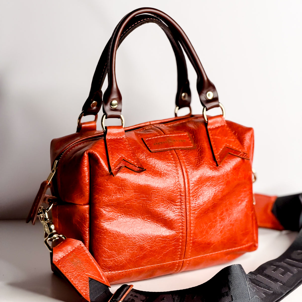 Turning Season Collection | Dolly Satchel + Crossbody | Terracotta
