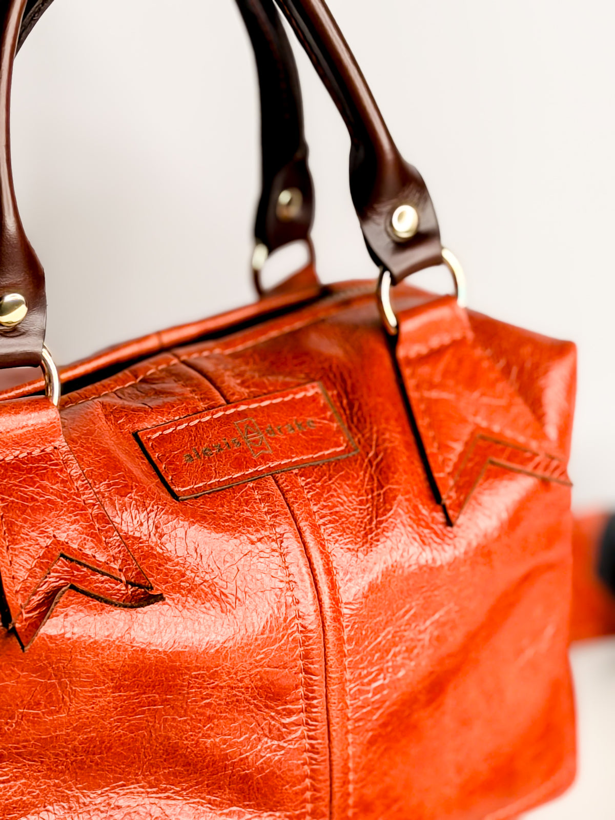 Turning Season Collection | Dolly Satchel + Crossbody | Terracotta