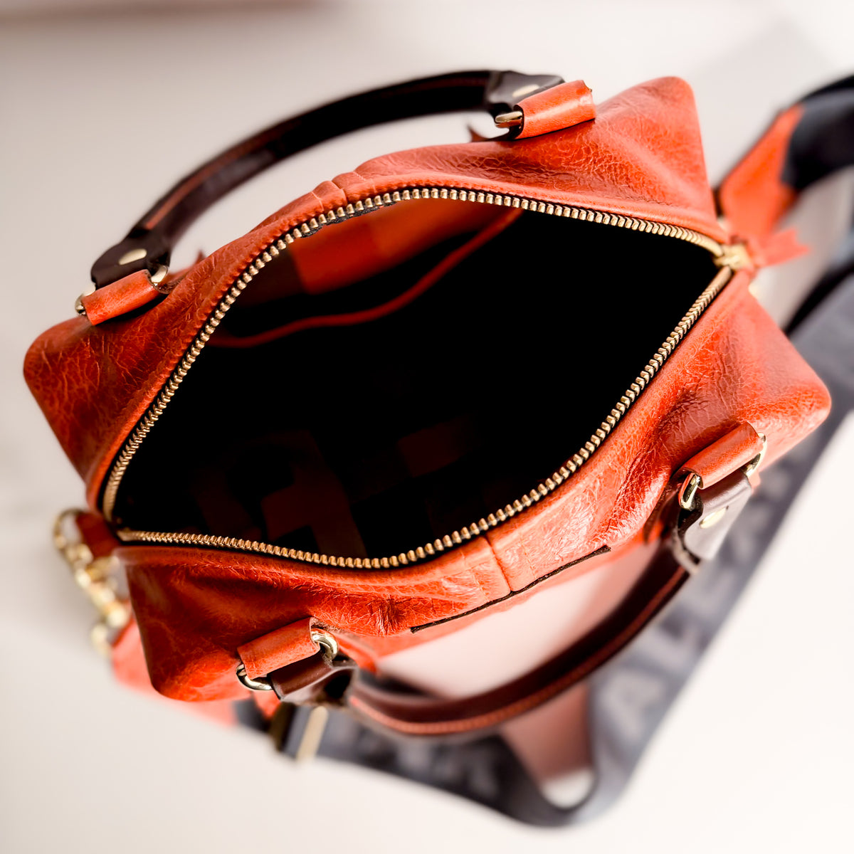 Turning Season Collection | Dolly Satchel + Crossbody | Terracotta