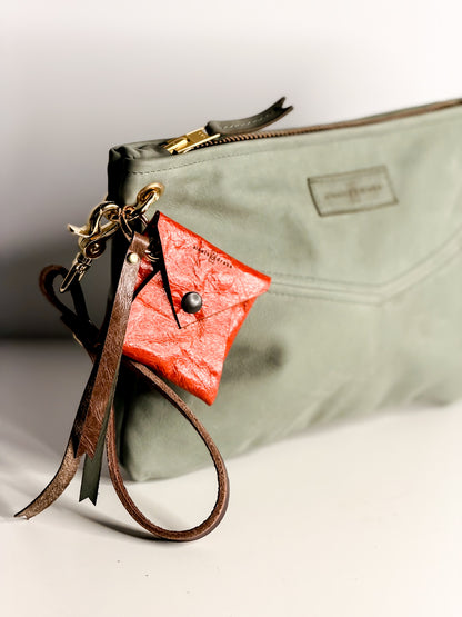 Turning Season Collection | Jackie Wristlet + Crossbody | Sage