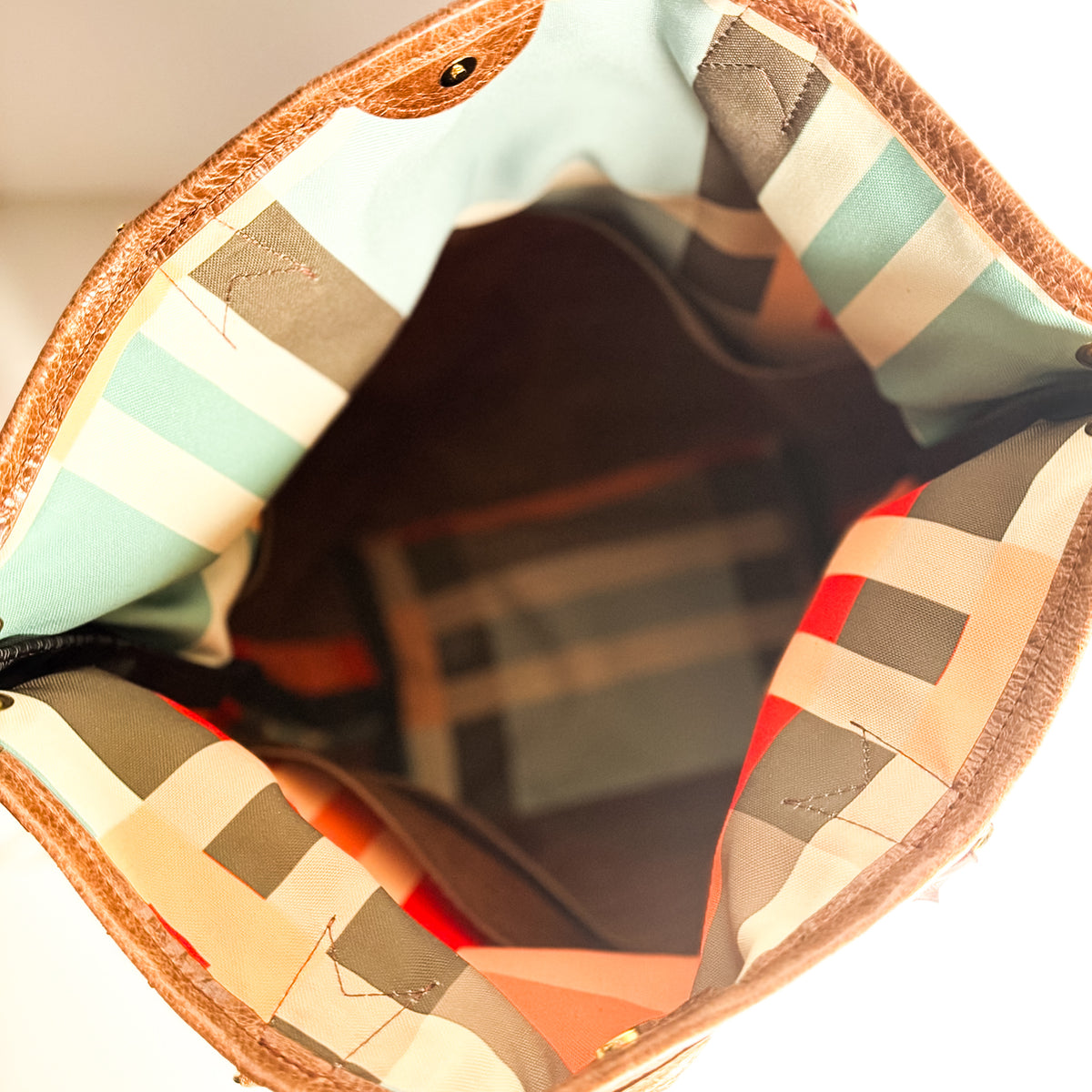 Turning Season Collection | Lexington Shoulder Tote | Clay
