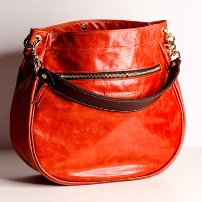 Turning Season Collection | Esther Shoulder Tote | Terracotta
