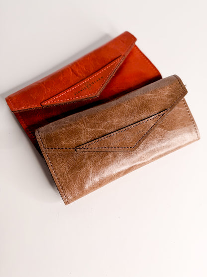 Turning Season Collection | Genevieve Wallet | Terracotta