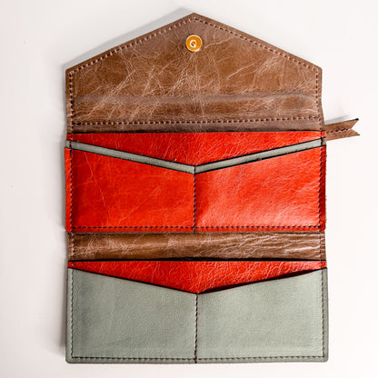 Turning Season Collection | Genevieve Wallet | Clay