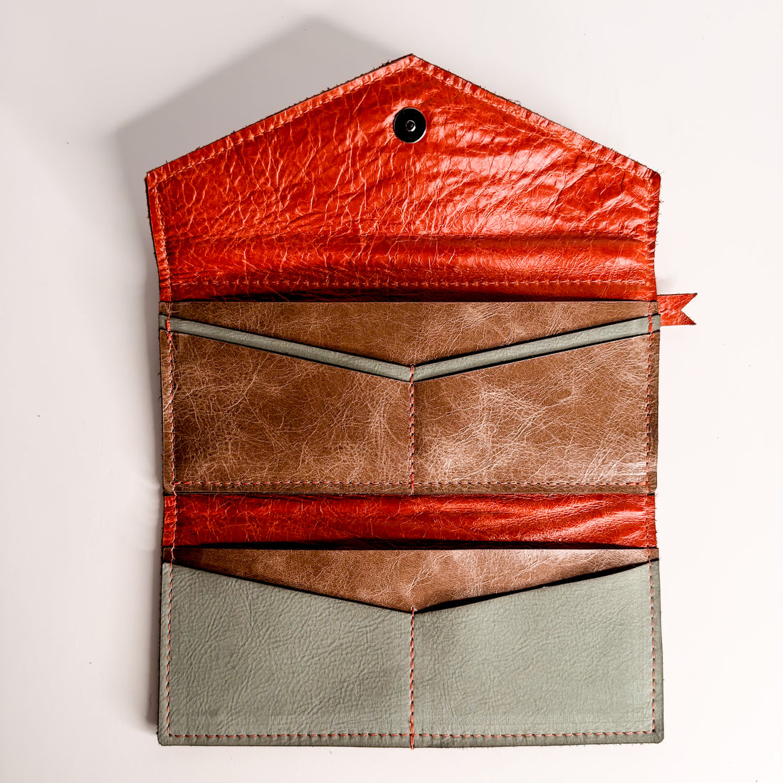 Turning Season Collection | Genevieve Wallet | Terracotta