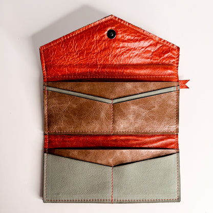 Turning Season Collection | Genevieve Wallet | Terracotta