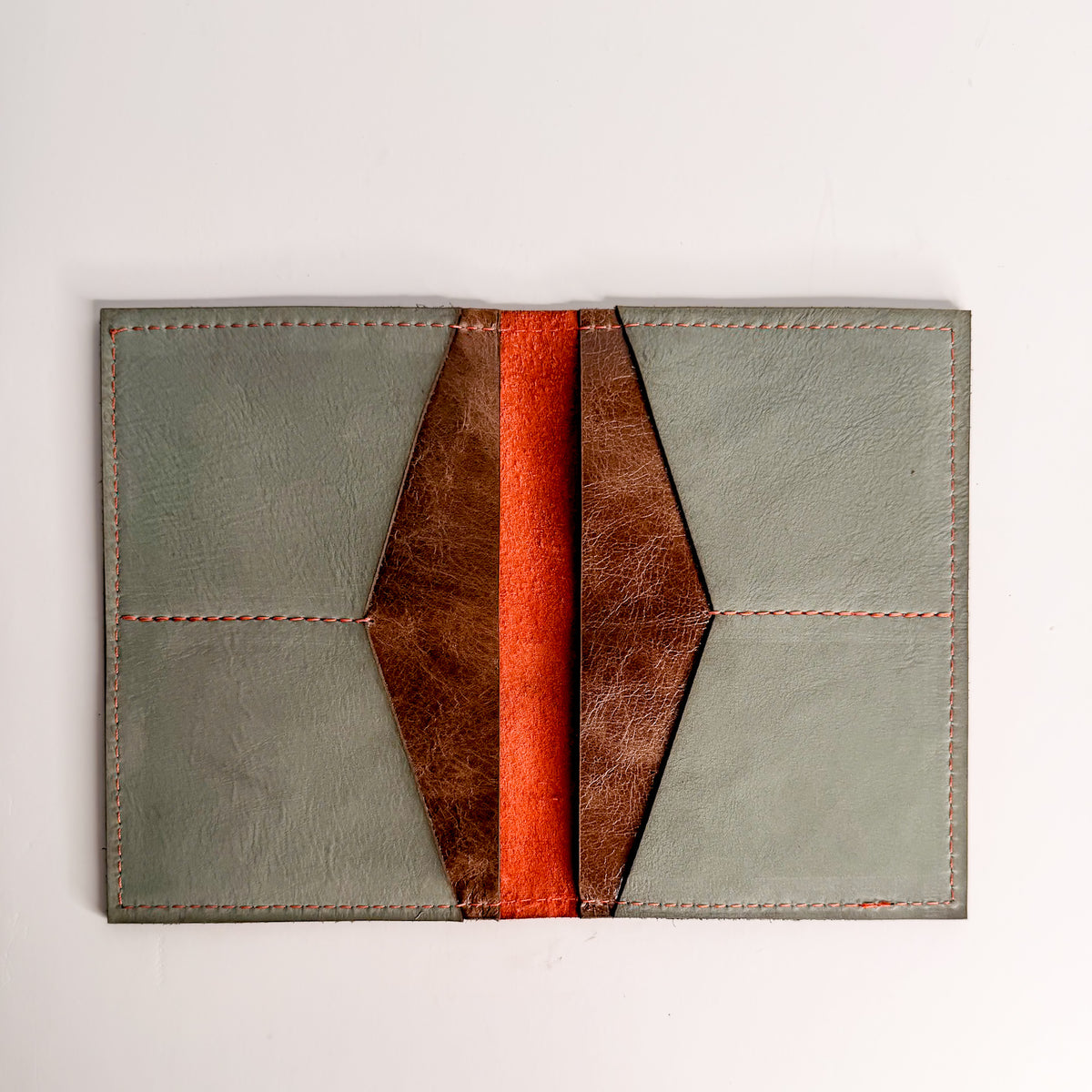 Turning Season Collection | Passport Capsule Wallet | Terracotta