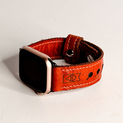 Turning Season Collection | Apple Watch Band | Terracotta