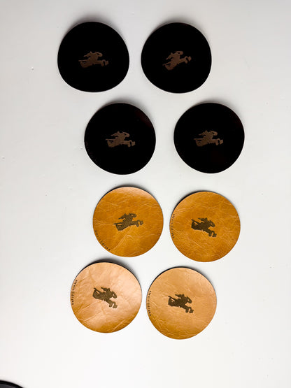 Steamboat Collection | Leather Coasters | Various