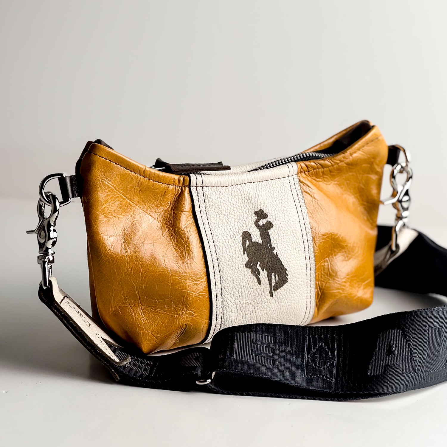 Steamboat Collection | Penelope Crossbody | Butter + White Pebble