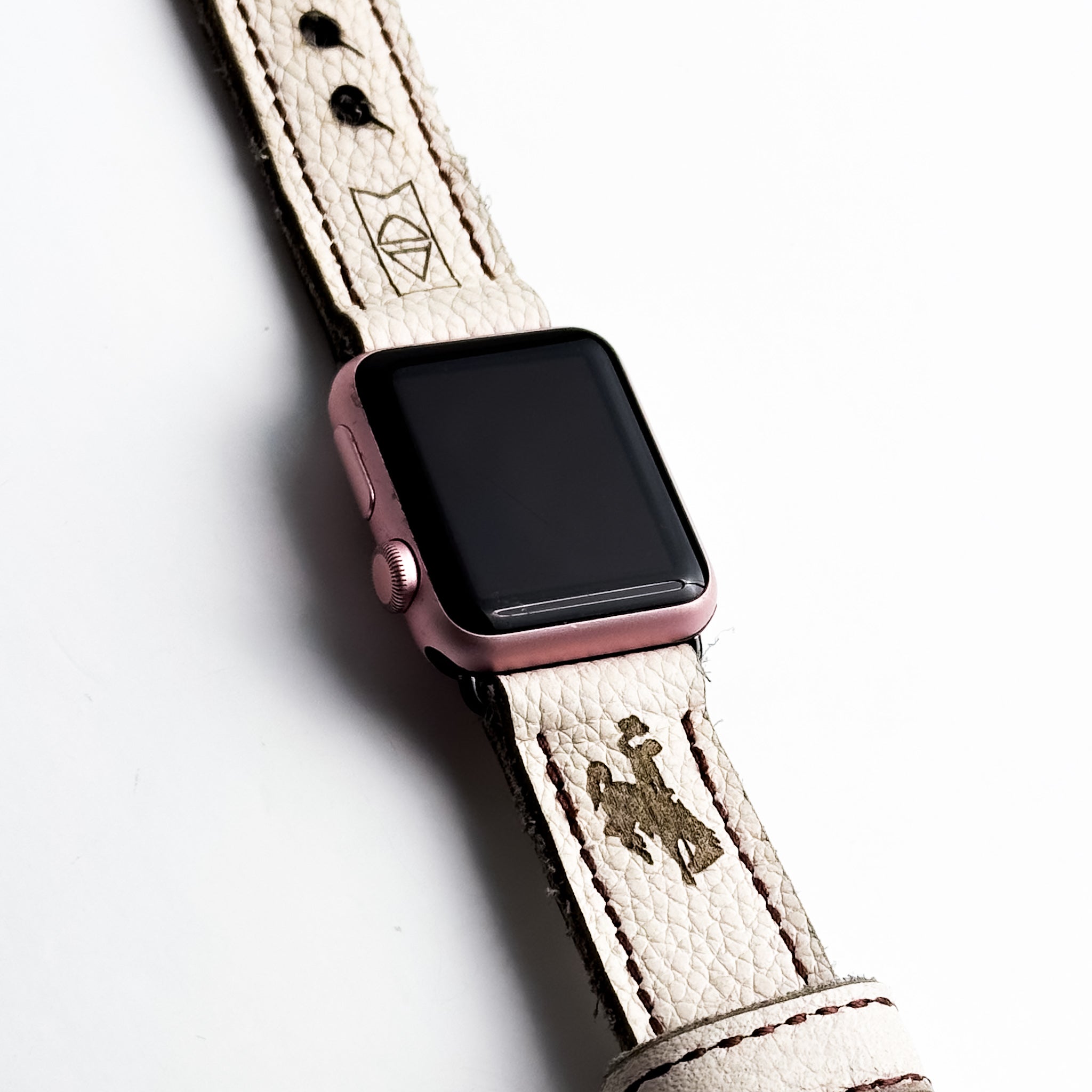 Steamboat Collection | Apple Watch Band | White Pebble