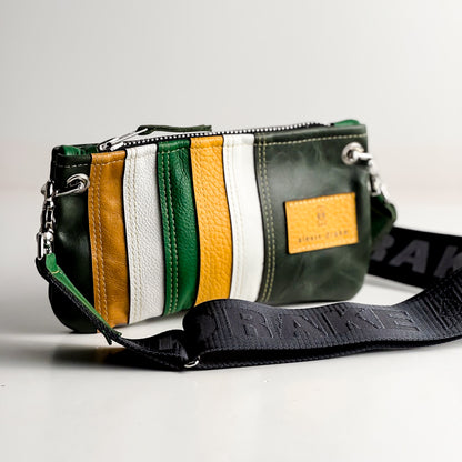 Made To Order | Bison Collection | Rainbow Belt Bag Clutch + Crossbody