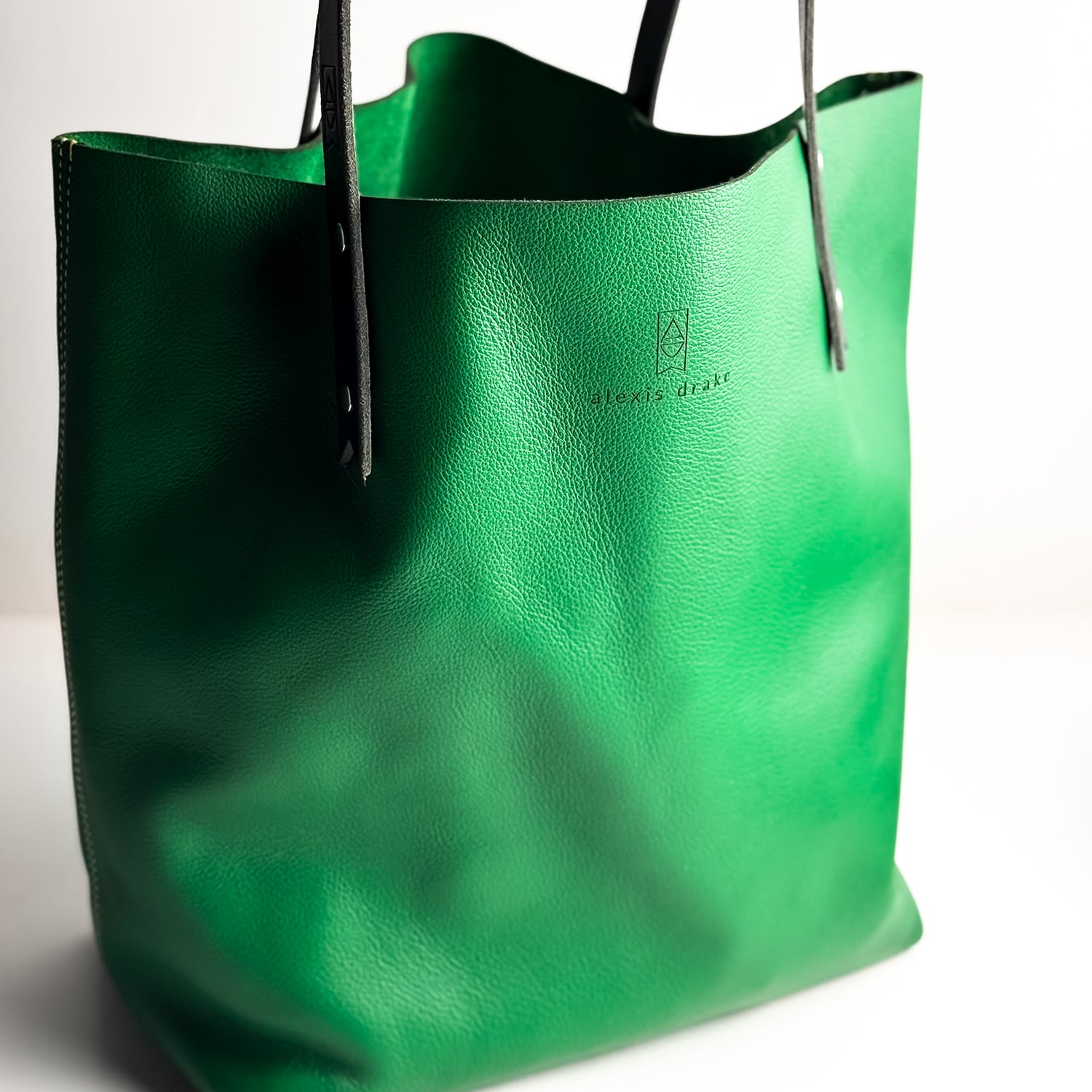 Made To Order | Bison Collection | Market Tote | Kelly Green