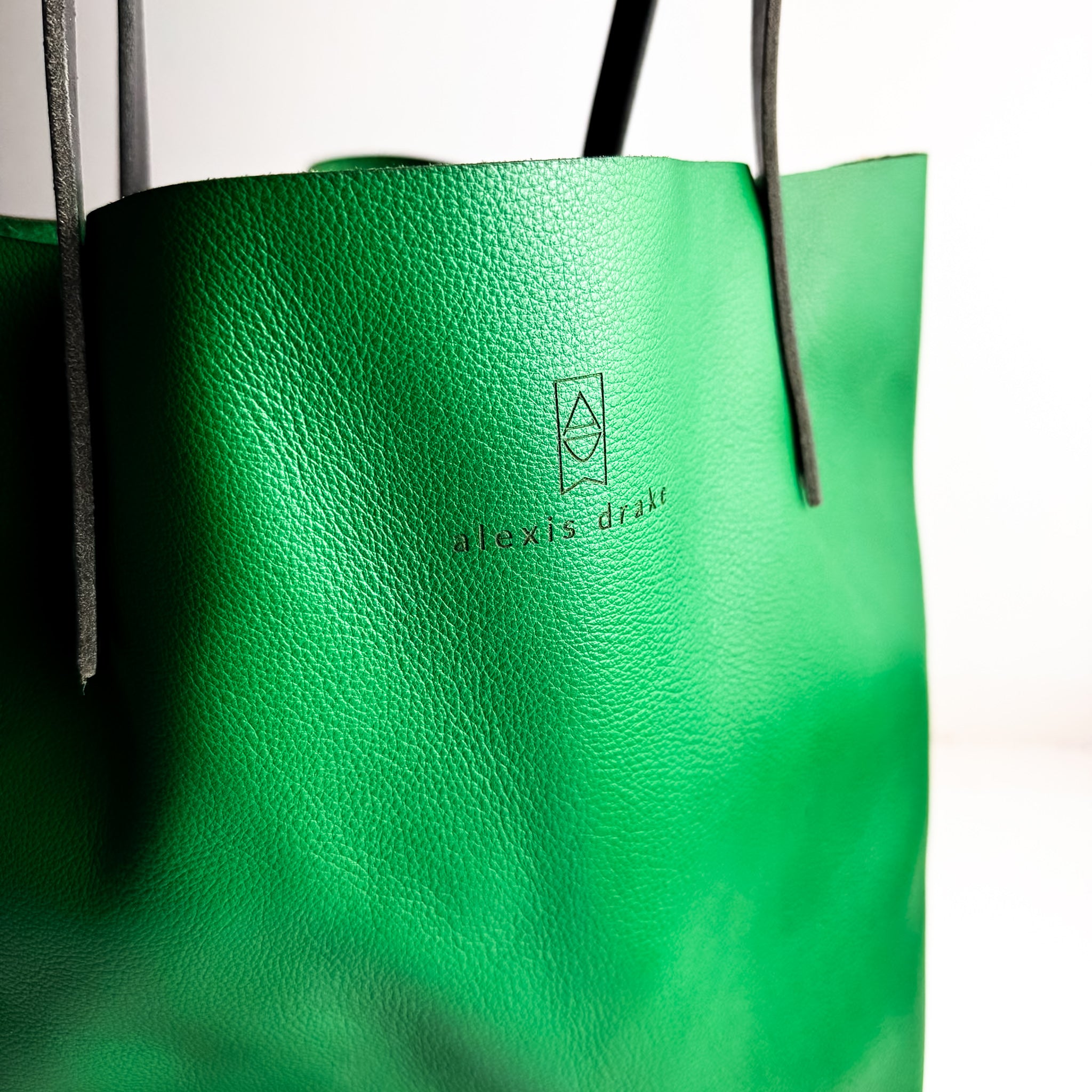 Made To Order | Bison Collection | Market Tote | Kelly Green