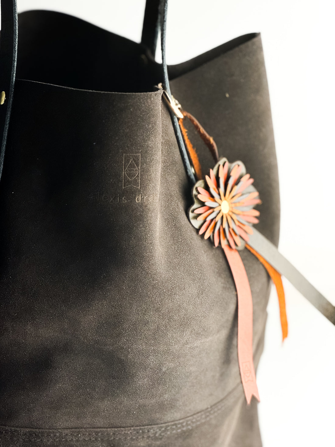 Tote Tuesday Collection | Market Tote | Brown Suede