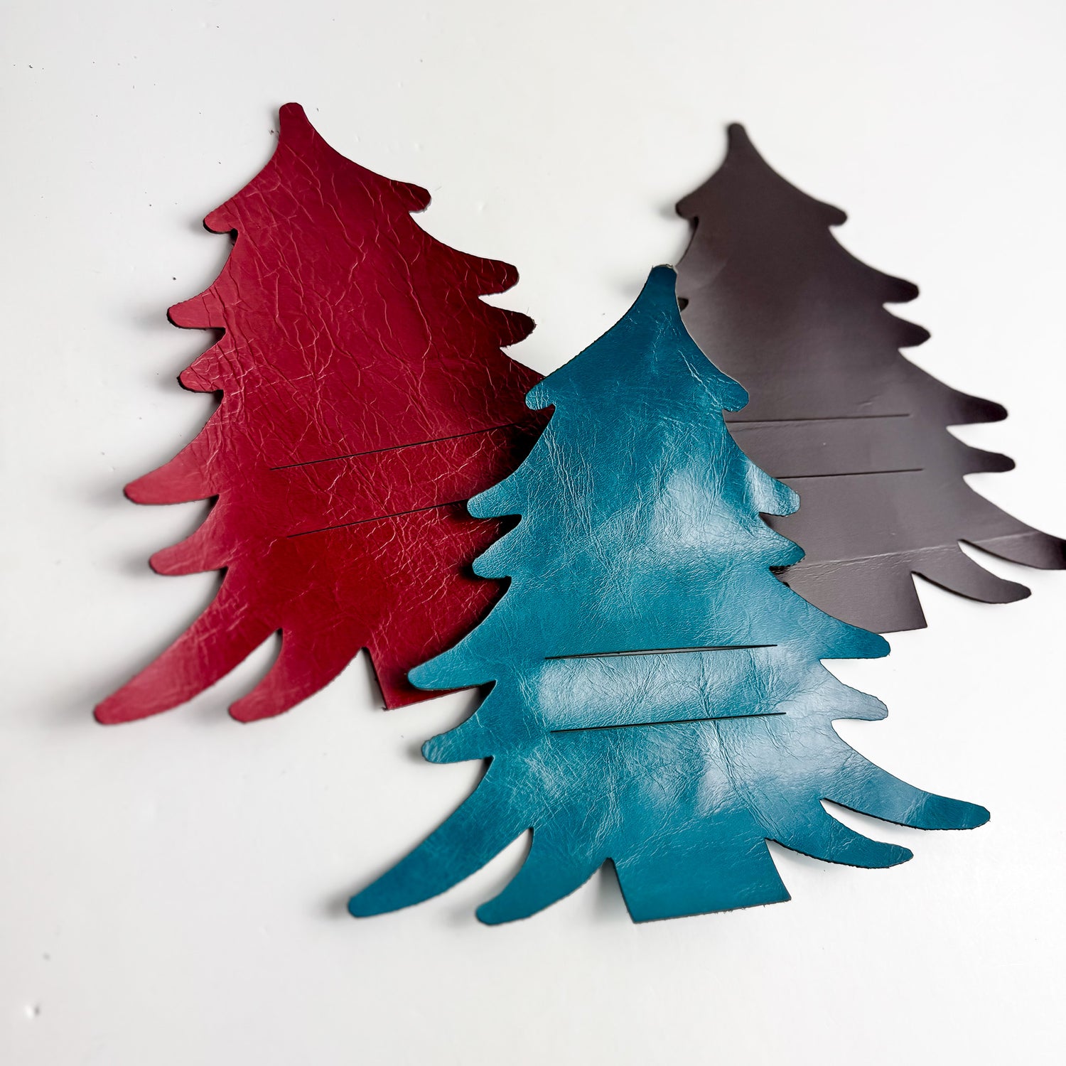 Home Collection | Leather Napkin Holders | Trees