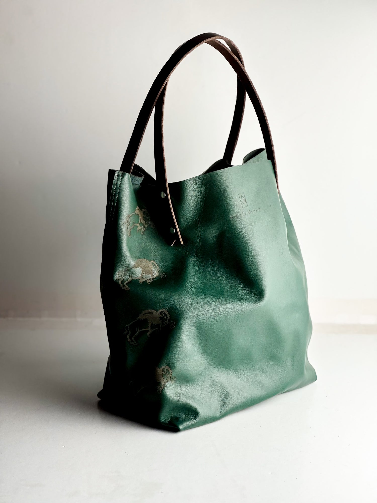 North Dakota  State University | Market Tote | Dark Green