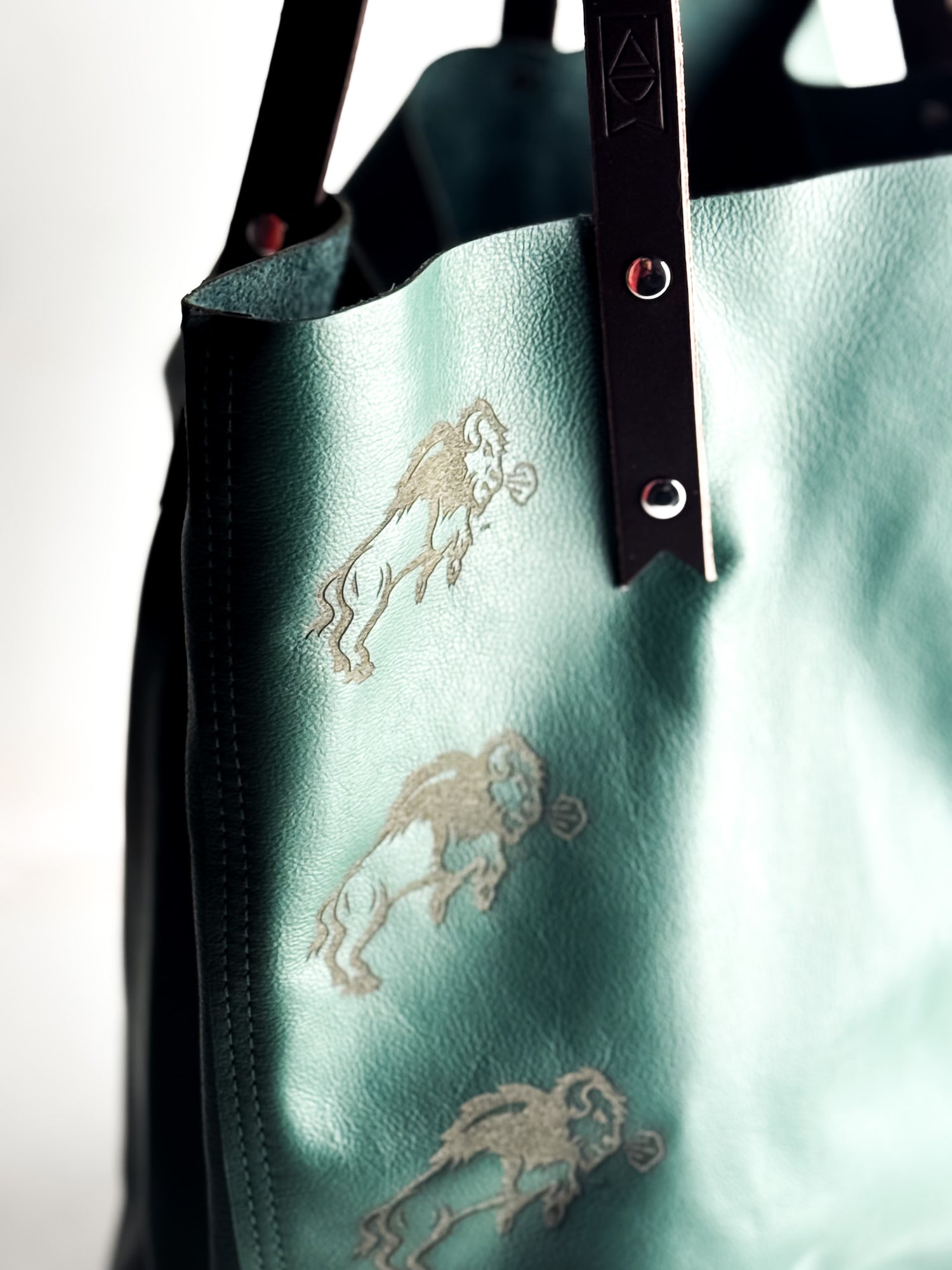 North Dakota  State University | Market Tote | Dark Green