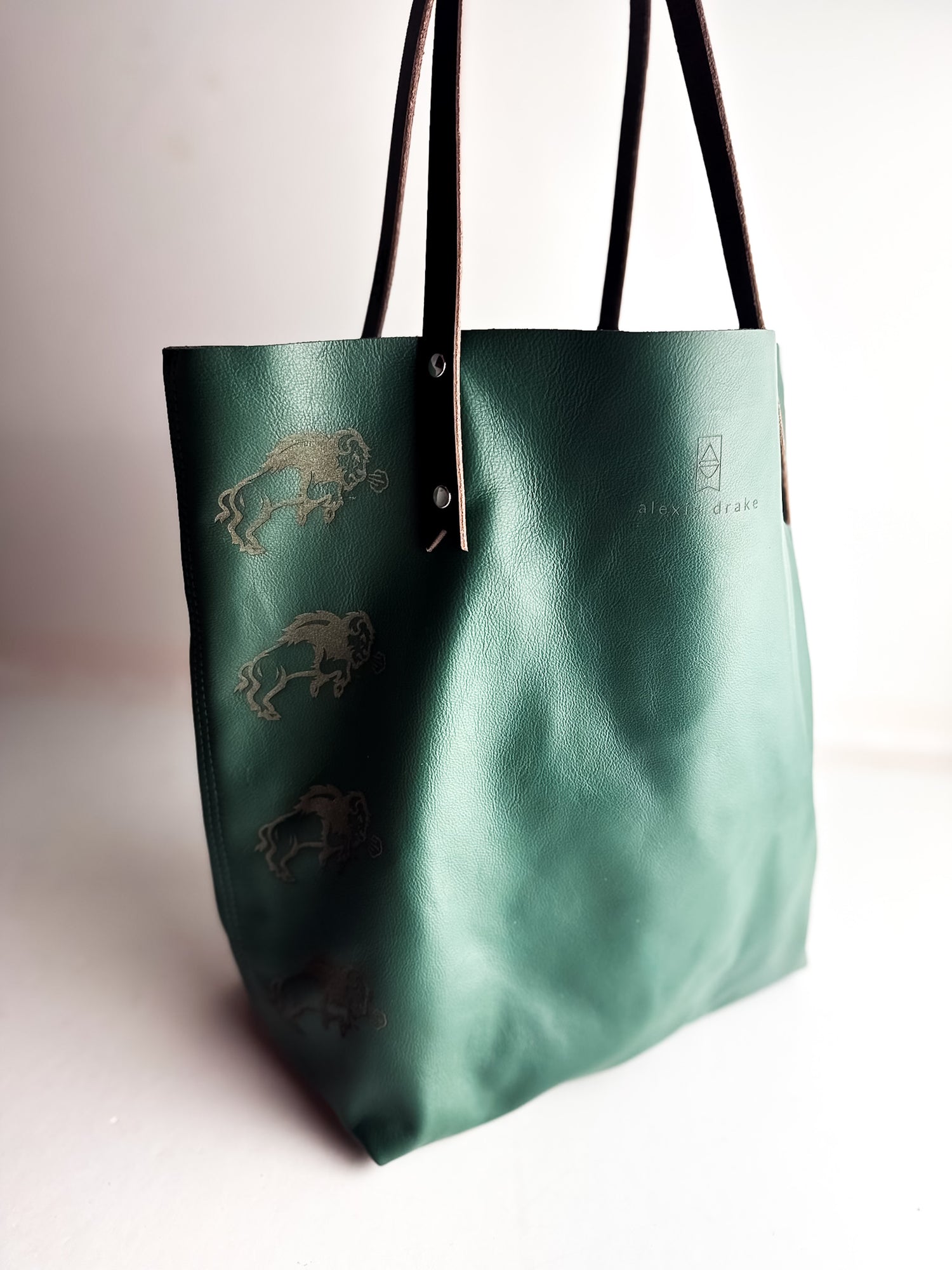 North Dakota  State University | Market Tote | Dark Green
