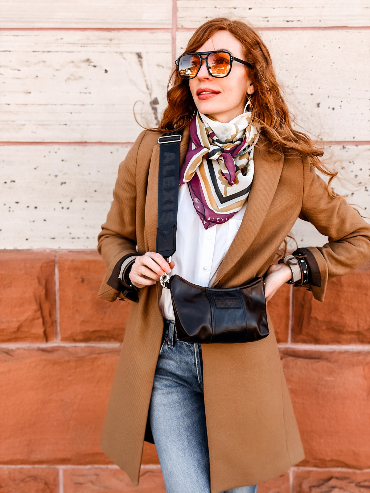 Everyday Collection | Penelope Crossbody | Rocky + Black