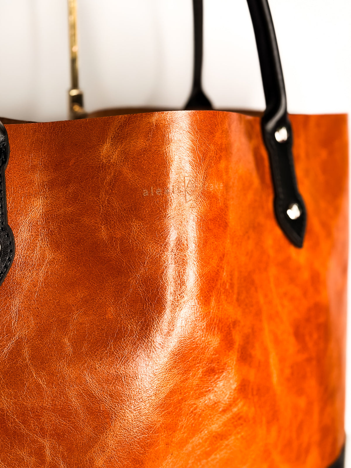 Everyday Collection | Market Tote | Whiskey + Black