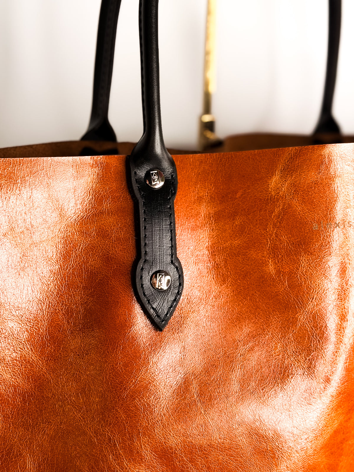 Everyday Collection | Market Tote | Whiskey + Black