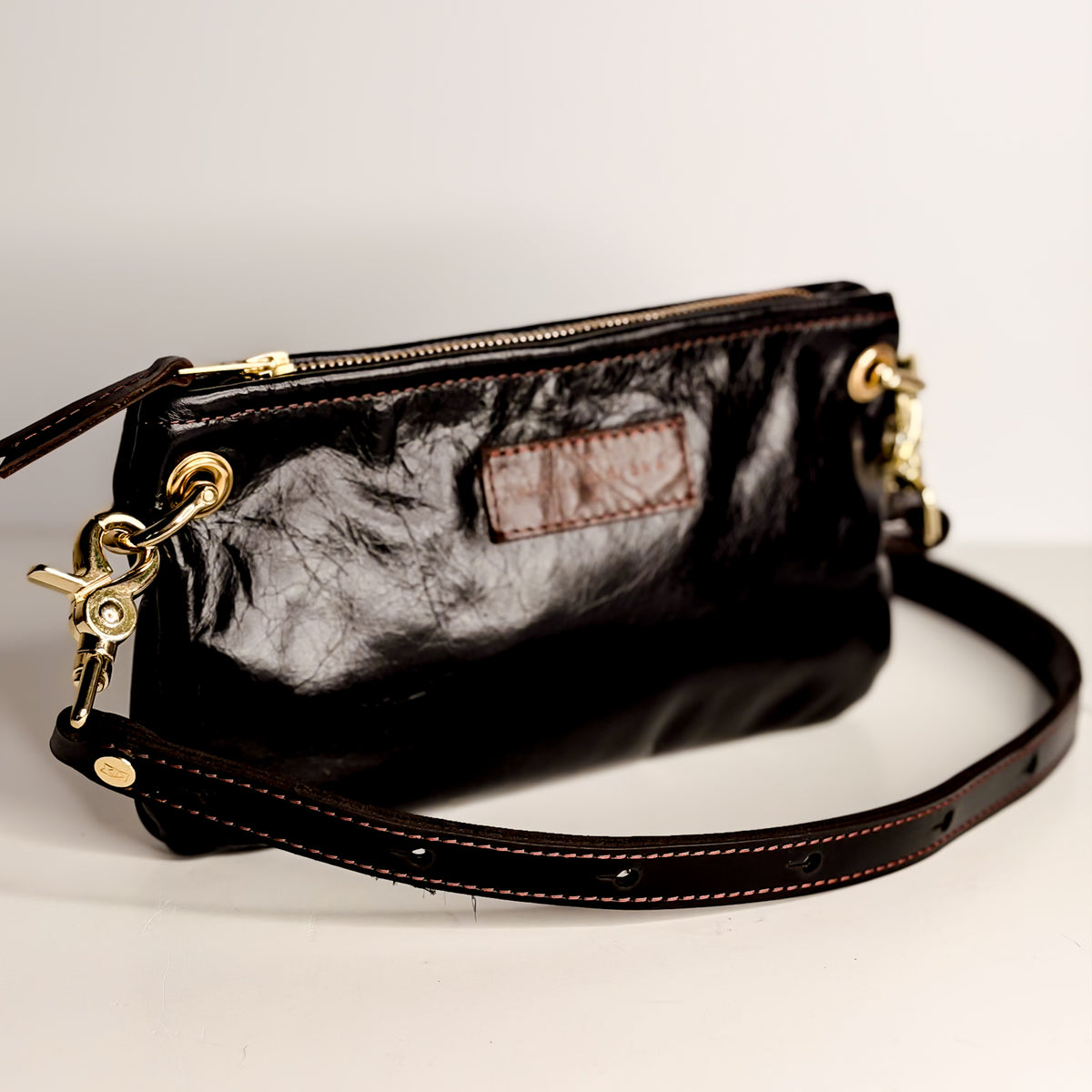Everyday Collection | Belt Bag Clutch + Crossbody | Black