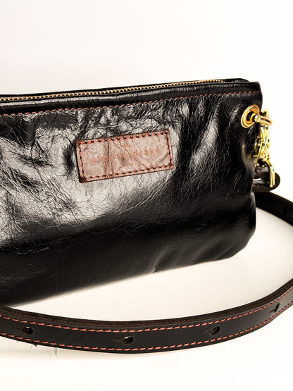 Everyday Collection | Belt Bag Clutch + Crossbody | Black