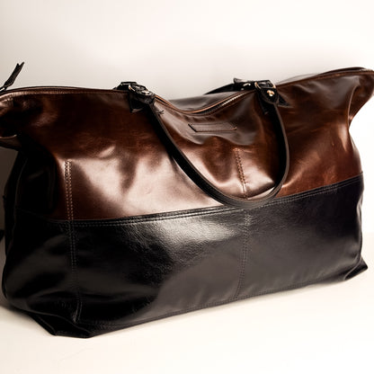 Everyday Collection | Roundabout Weekender Tote | Whiskey + Black