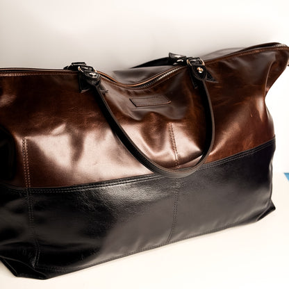 Everyday Collection | Roundabout Weekender Tote | Whiskey + Black