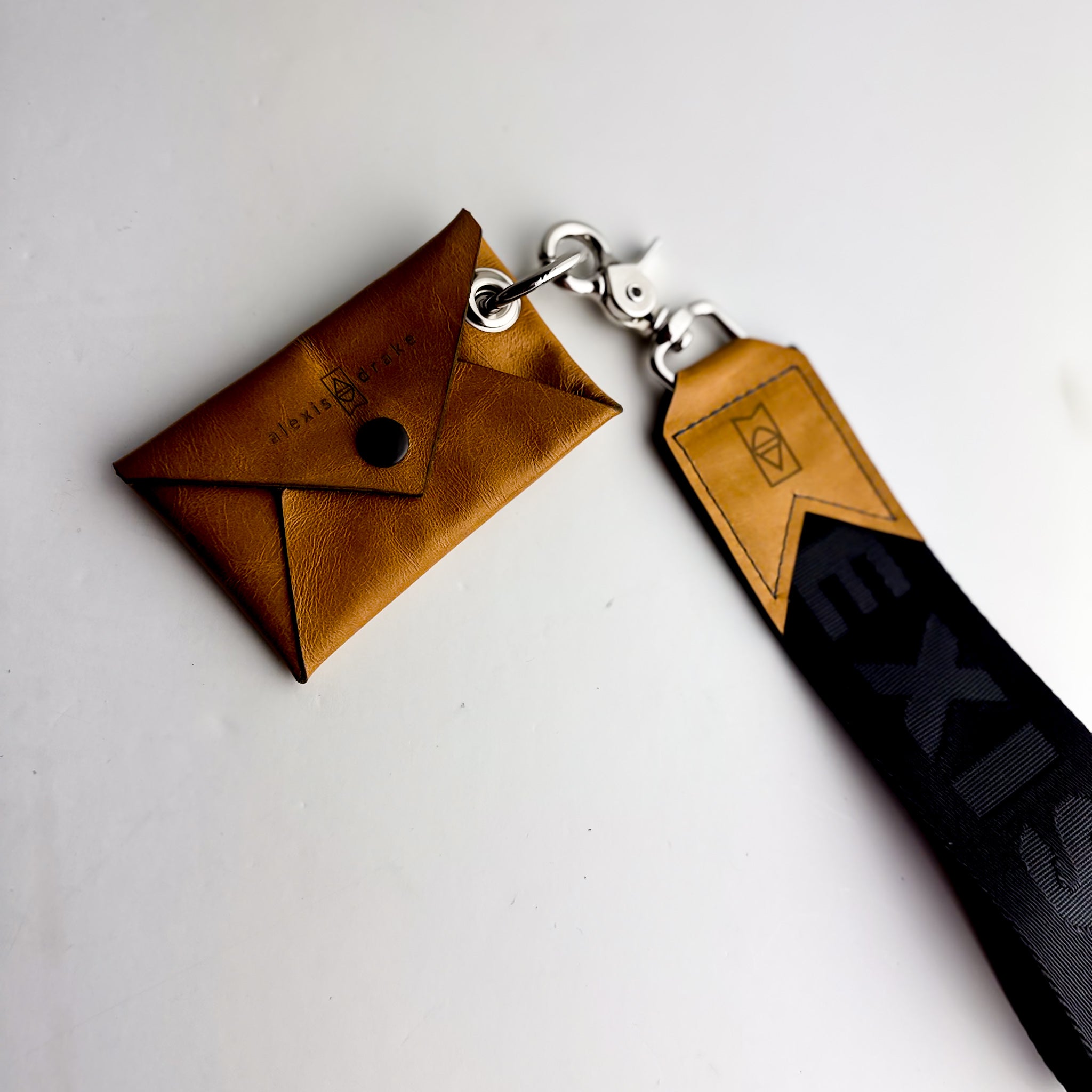 Keychain | Leather Wallet Pouch Wristlet | Various