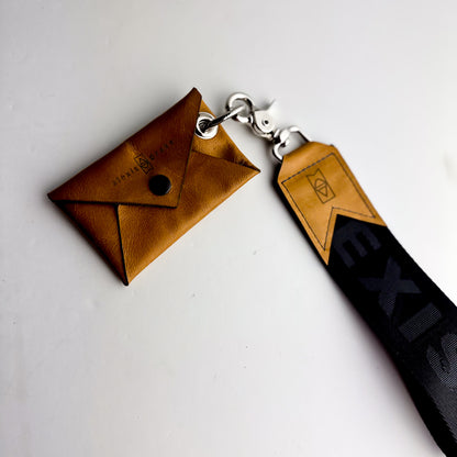 Keychain | Leather Wallet Pouch Wristlet | Various