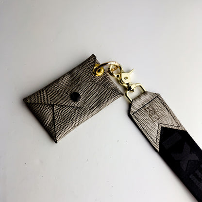 Keychain | Leather Wallet Pouch Wristlet | Various