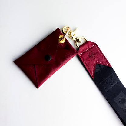 Keychain | Leather Wallet Pouch Wristlet | Various