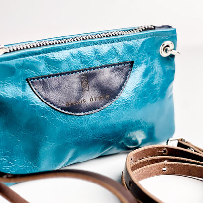 Practically Perfect Collection | Belt Bag Clutch + Crossbody | Turquoise