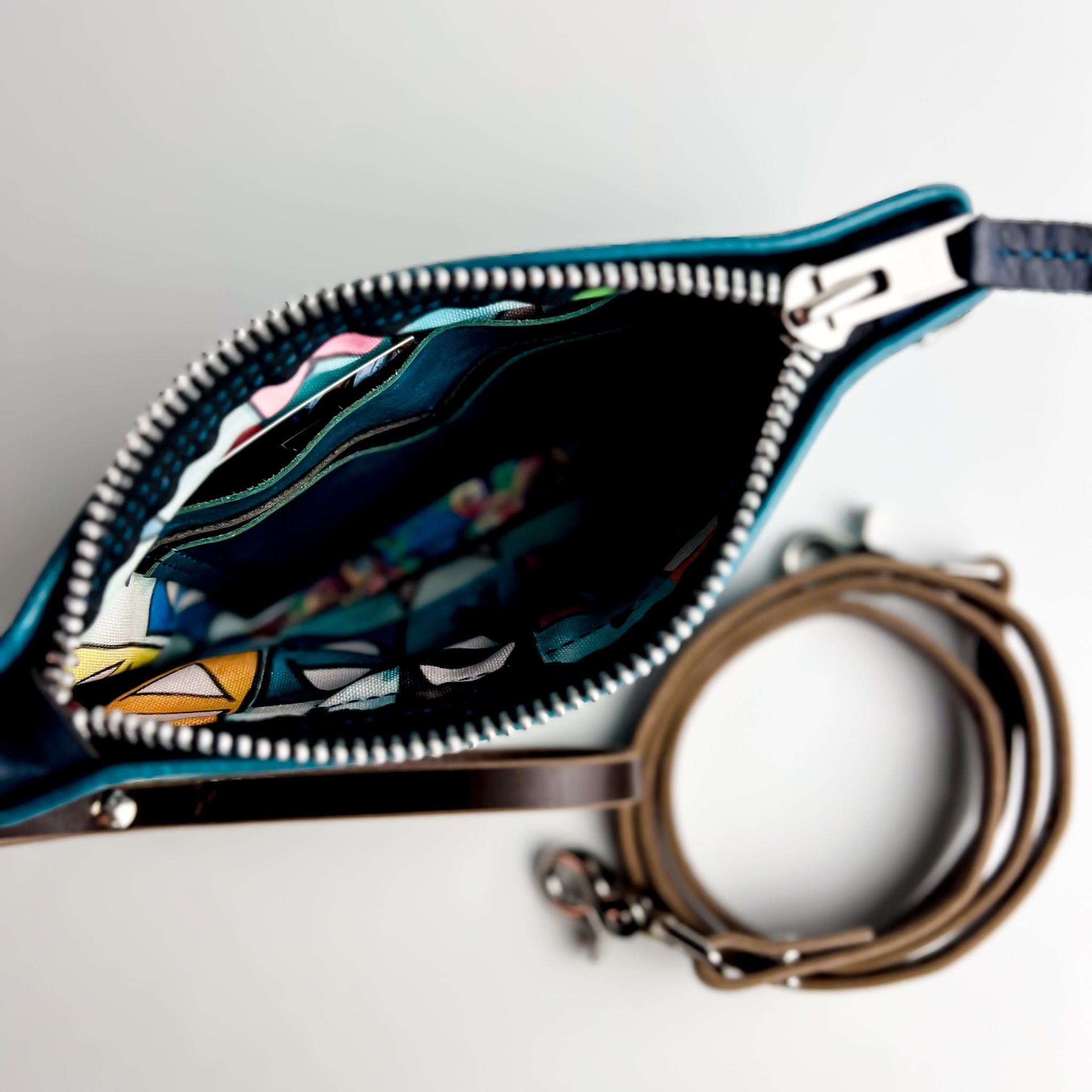 Practically Perfect Collection | Belt Bag Clutch + Crossbody | Turquoise